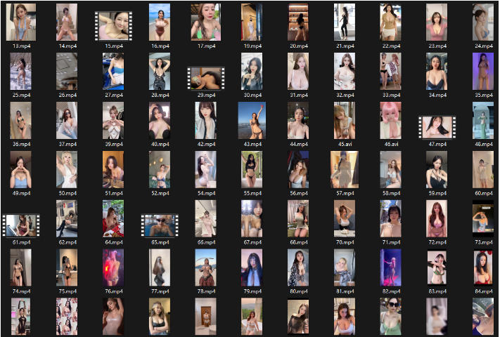 榜单大哥真金白银刷出来的，某音各大博主小姐姐付费视频大合集，整整100部-资源乐享